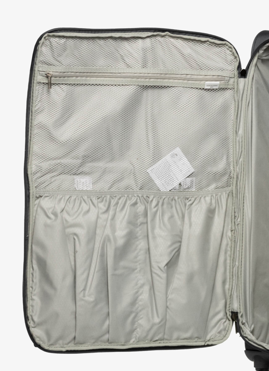 Suitcase V&V Travel One Life 8024-75 Grey