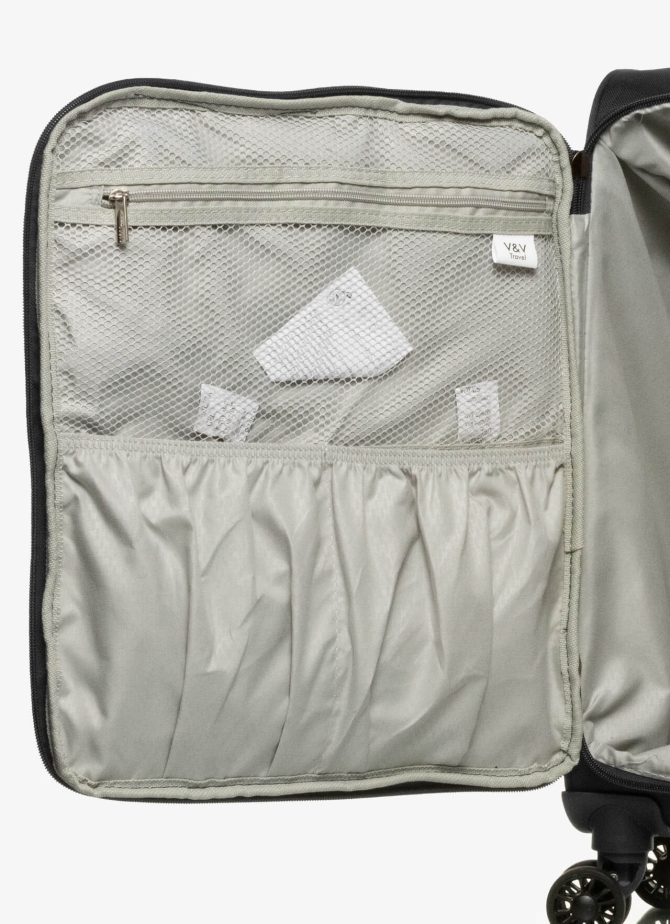 Валіза V&V Travel One Life 8024-55 чорна