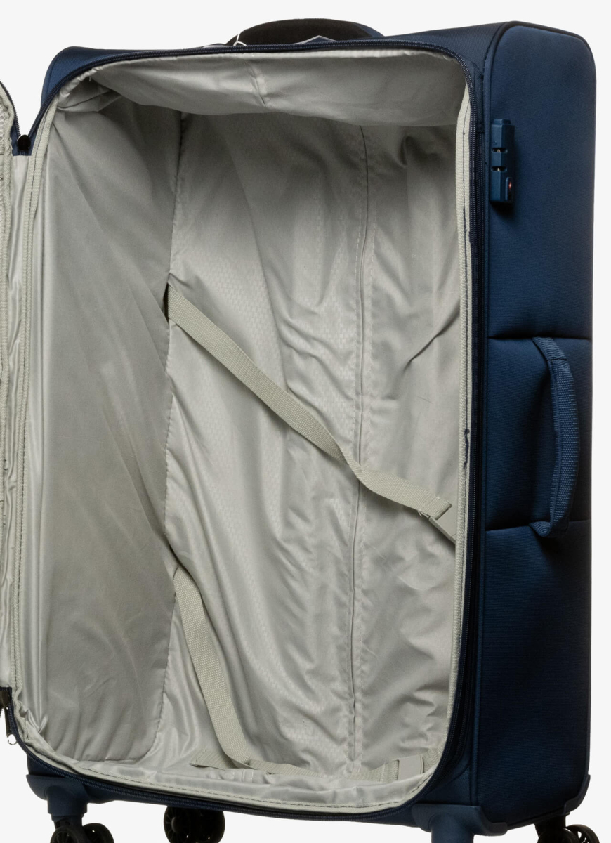 Suitcase V&V Travel One Life 8024-75 Blue