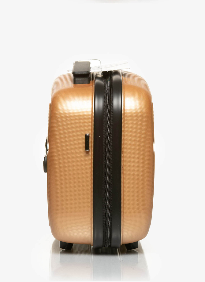 Beauty case V&V Travel Mettalo 8023-14 - Gold