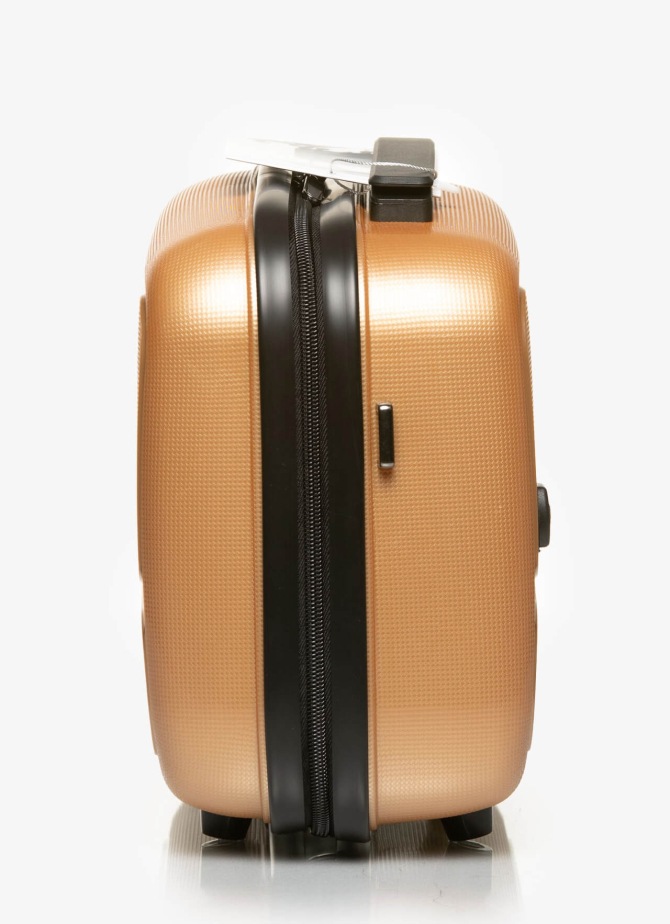 Beauty case V&V Travel Mettalo 8023-14 - Gold