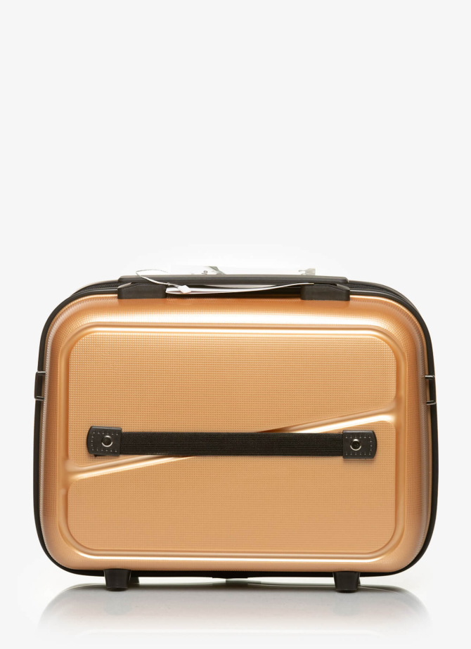 Beauty case V&V Travel Mettalo 8023-14 - Gold