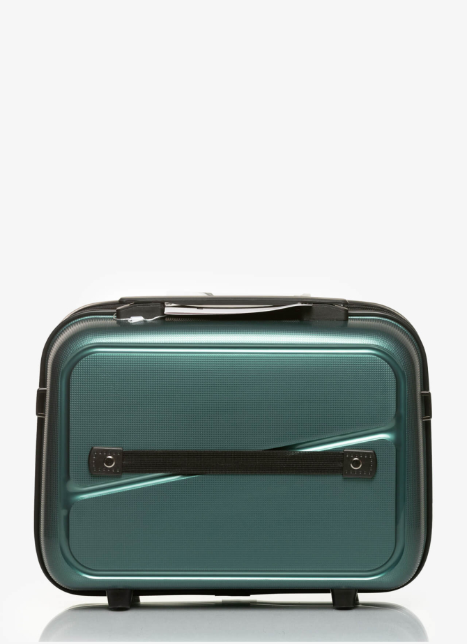 Beauty case V&V Travel Mettalo 8023-14 - Green