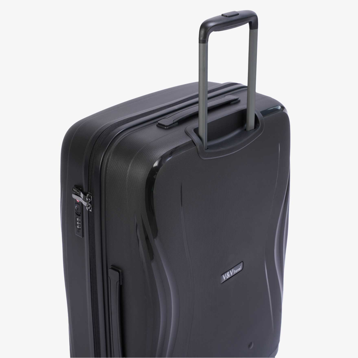 Suitcase V&V Travel Flash light 2.0 8019.2 - 65 black