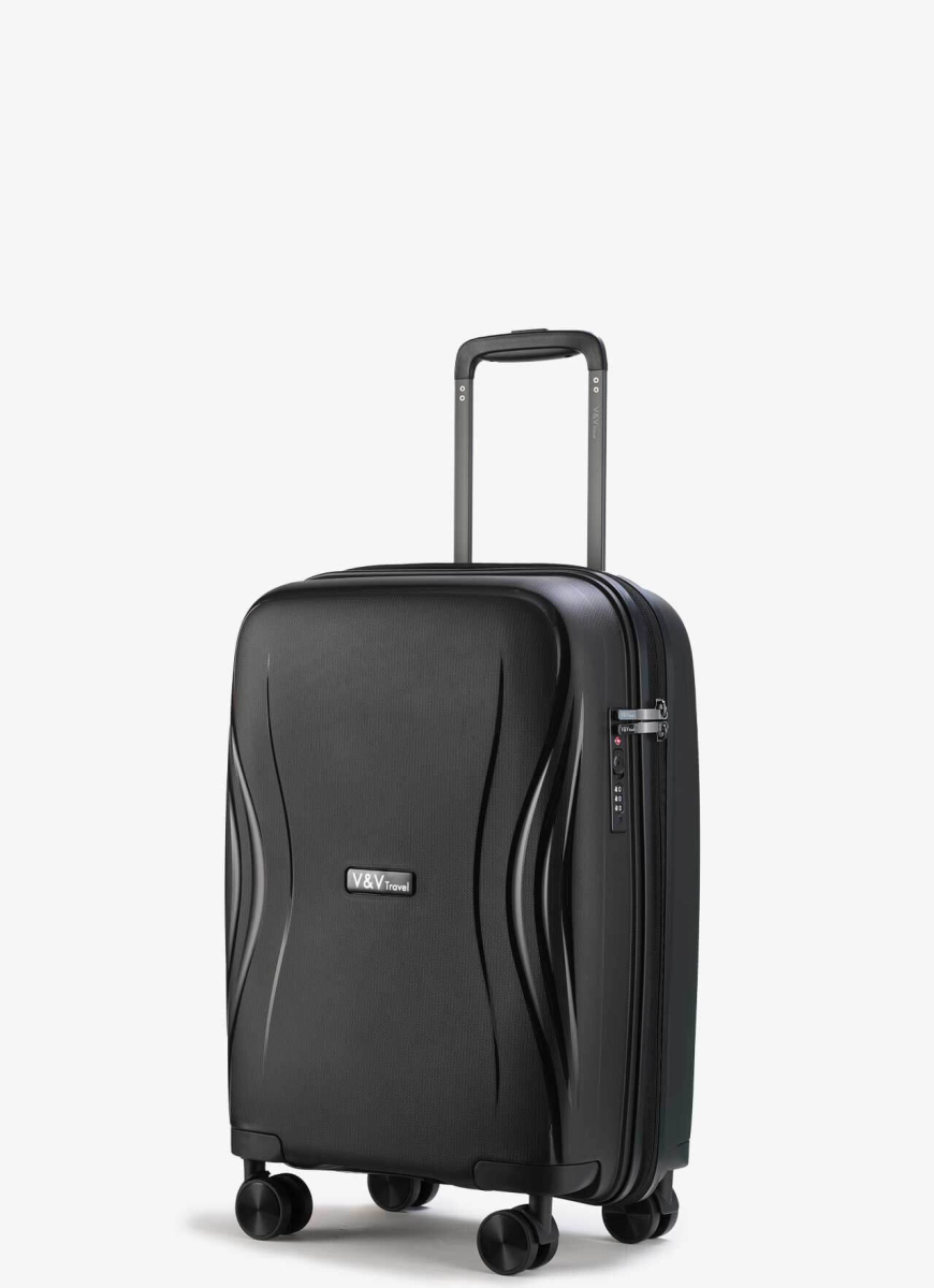 Suitcase V&V Travel  Flash light 2.0 8019.2 -55 black