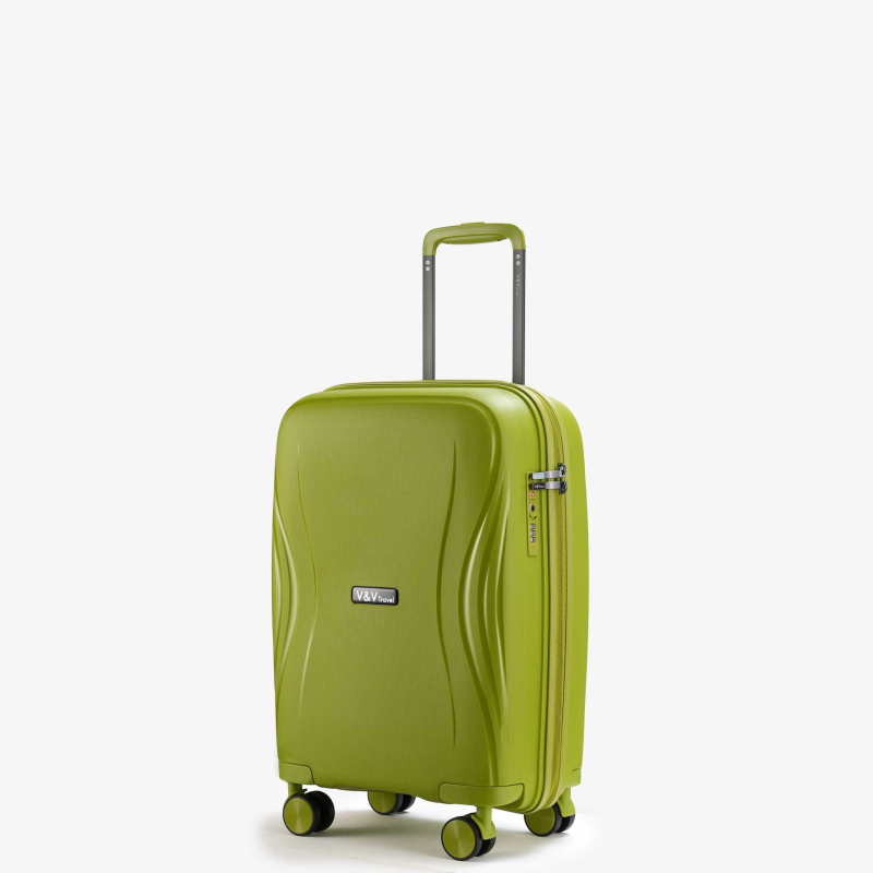 Suitcase V&V Travel  Flash light 2.0 8019.2 - 55 olive