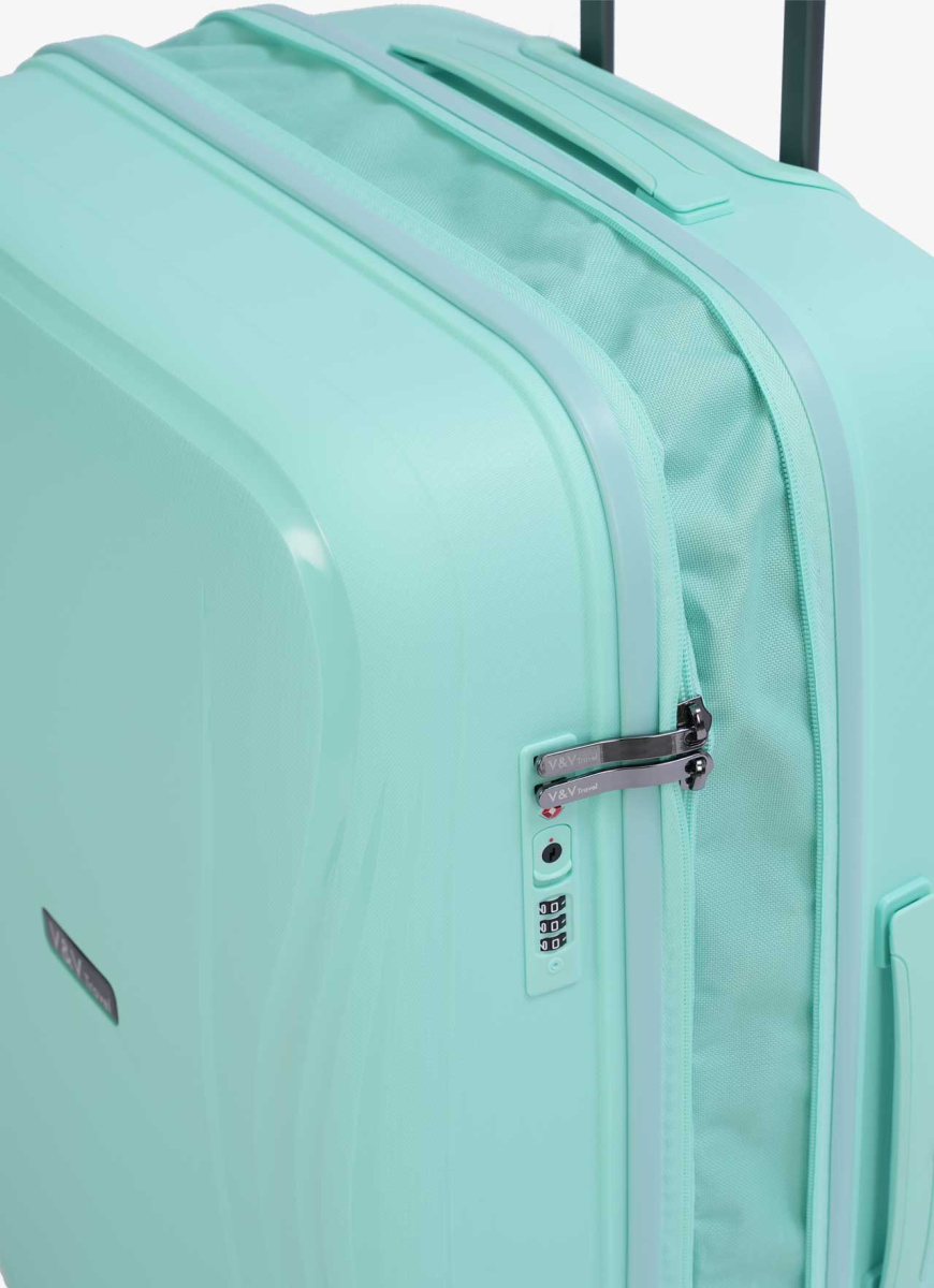 Suitcase V&V Travel  Flash light 2.0 8019.2 - 75 tiffany