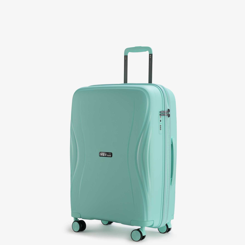 Suitcase V&V Travel  Flash light 2.0 8019.2 - 65 tiffany