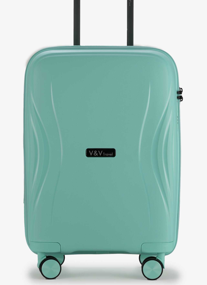 Walizka V&V Travel  Flash light 2.0 8019.2 - 55 tiffany