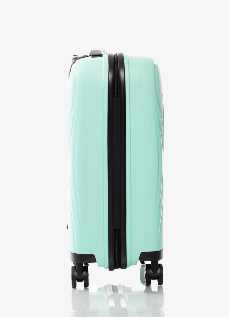 Tiffany blue cheap hard shell luggage