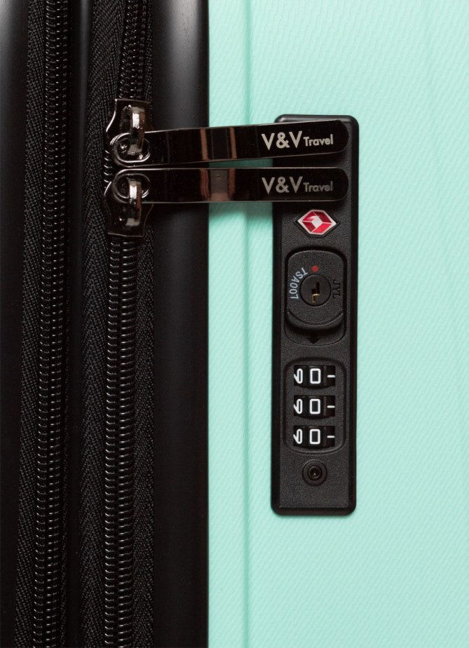 Suitcase V&V Travel 8019 55cm Tiffany