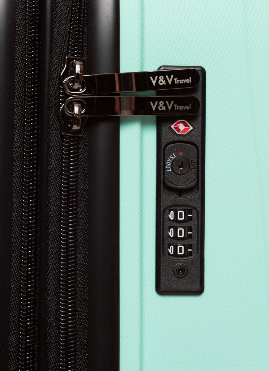 Валіза V&V Travel Flash Light 8019-55 - Tiffany