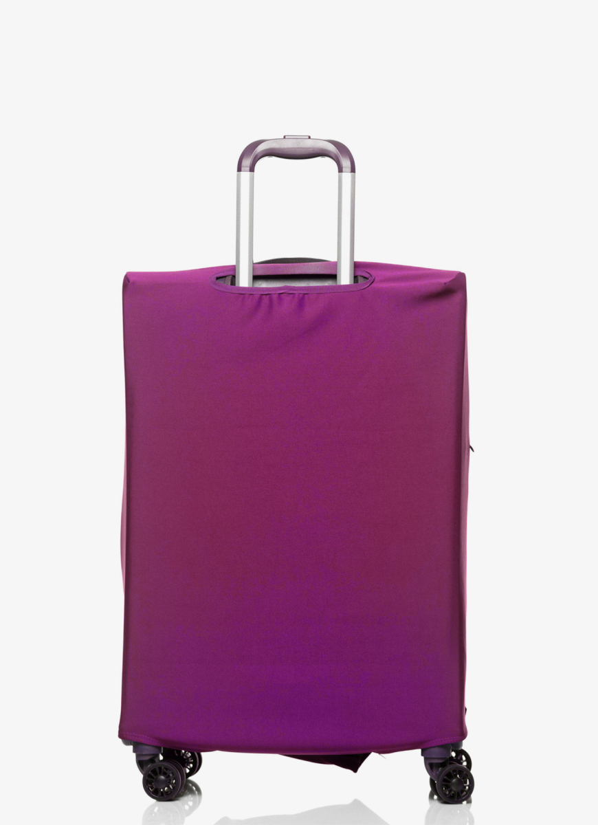 Cover for suitcase V&V Accessories Cover М Violet Logo