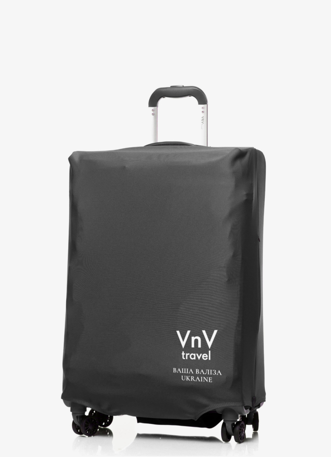 Cover for suitcase V&V Accessories Cover М Black Logo