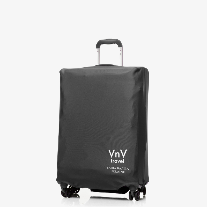 Cover for suitcase V&V Accessories Cover М Black Logo