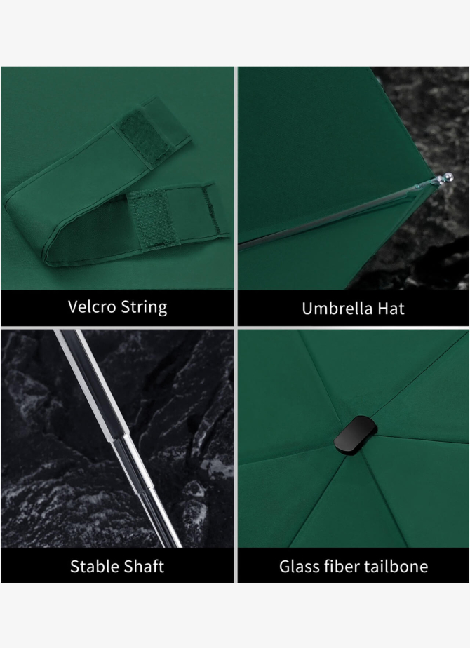 Umbrella V&V  Accesories 62 Green