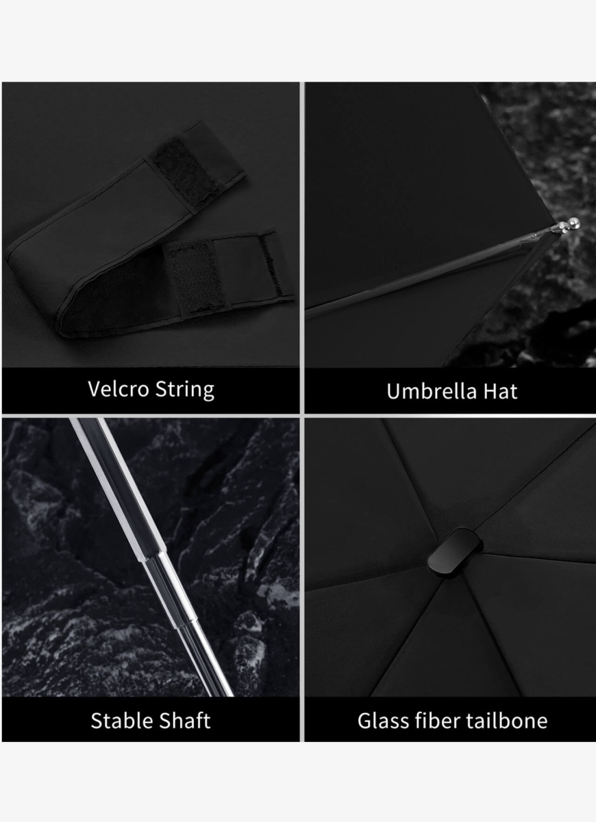 Umbrella V&V  Accesories 62 Black