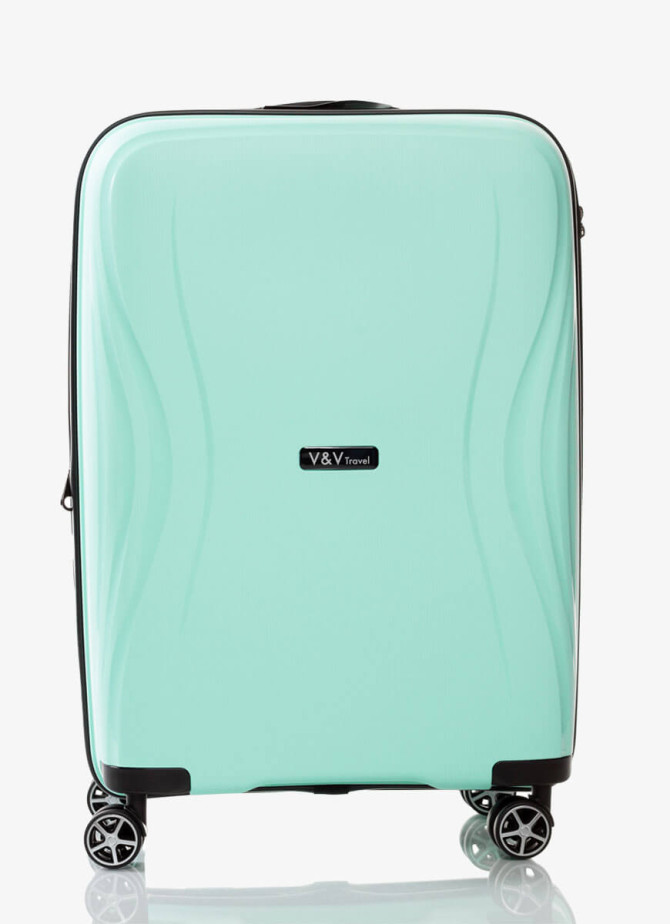 Suitcase V&V Travel Flash Light 8019 65cm Tiffany