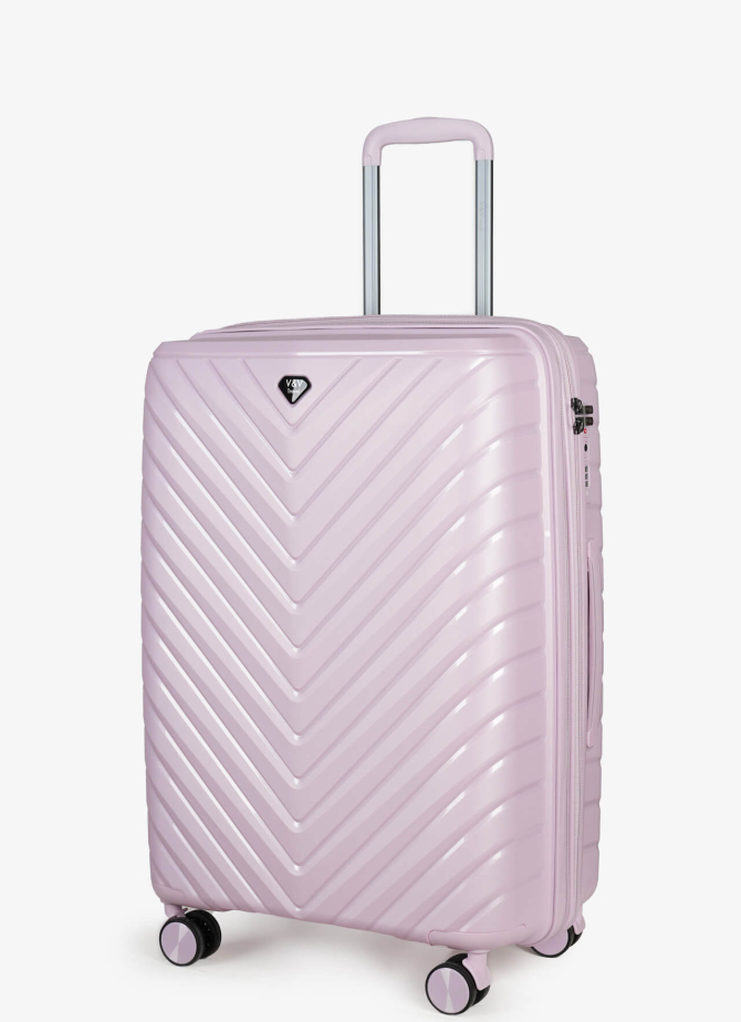 Suitcases V&V Travel Invictus 8025-65cm pink