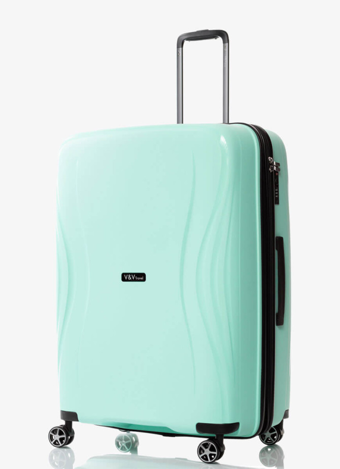 Suitcase V&V Travel Flash Light 8019 75cm Tiffany