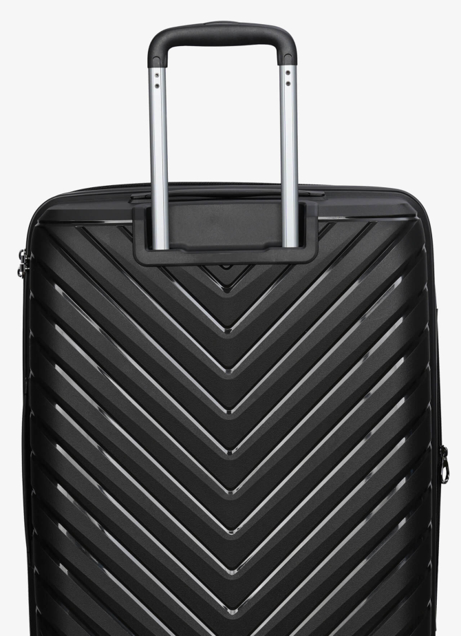 Валізи V&V Travel Invictus 8025 -65см чорний