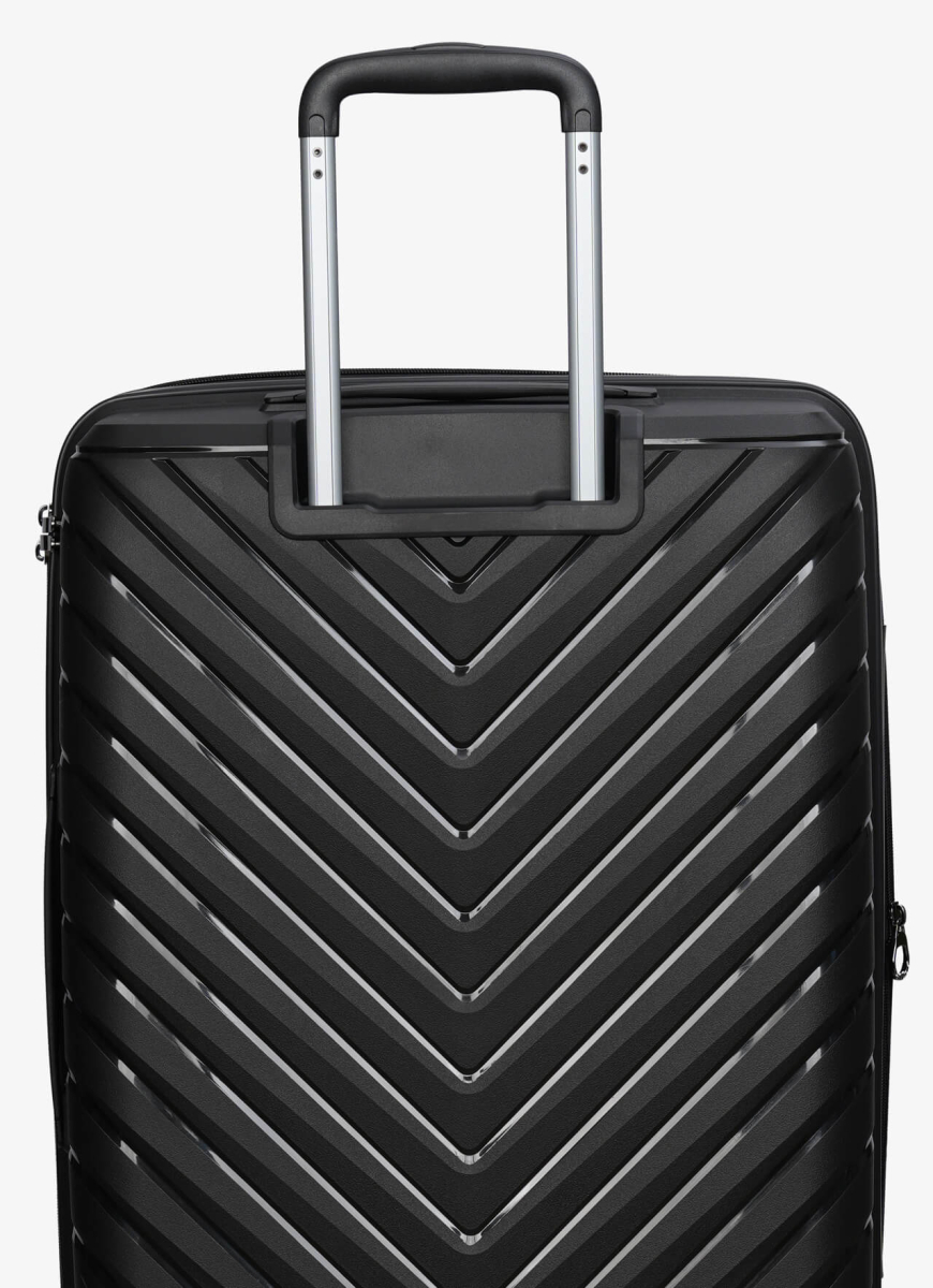 Валізи V&V Travel Invictus 8025 -65см чорний