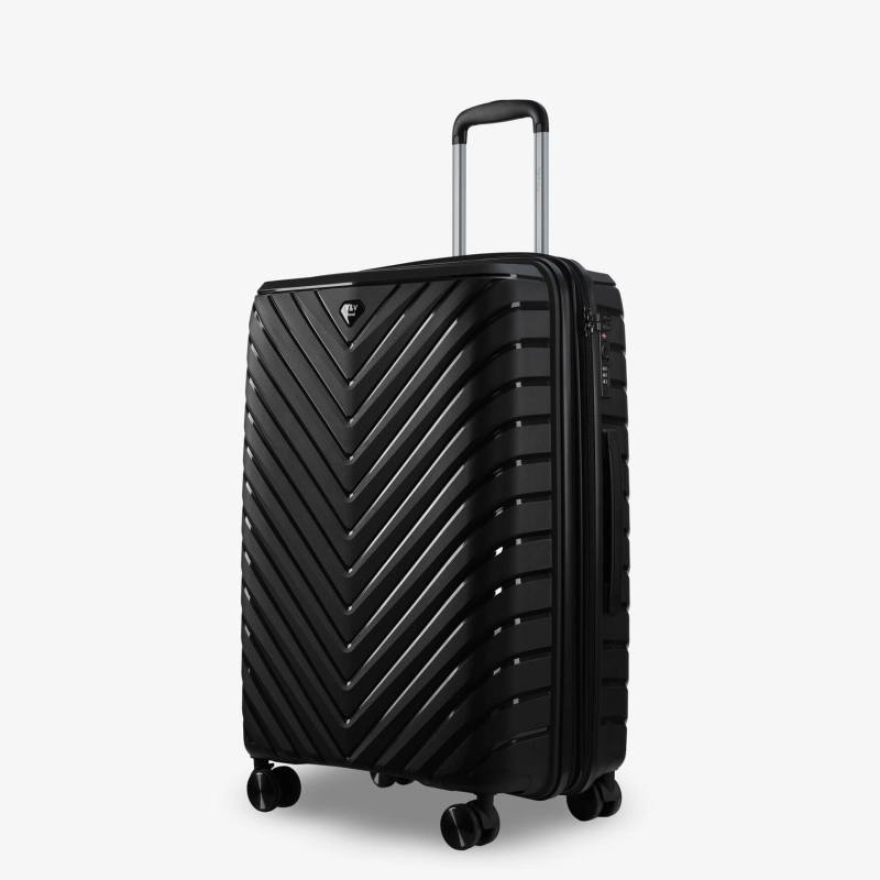 Валізи V&V Travel Invictus 8025 -65см чорний