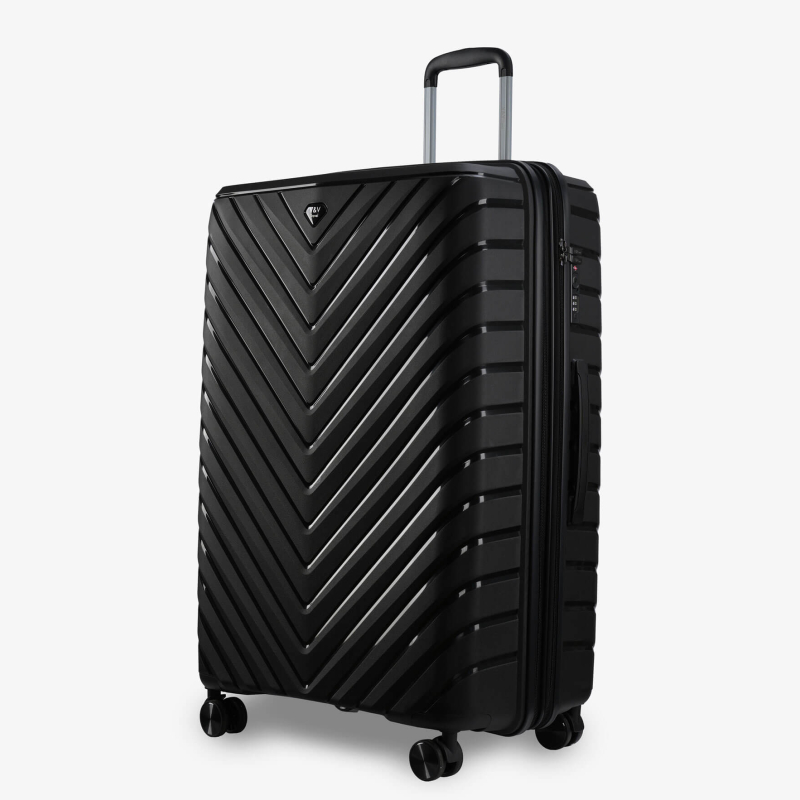 Валізи V&V Travel Invictus 8025 -75см чорний