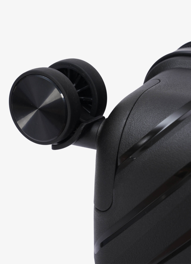 Набір з 3 валіз V&V Travel Invictus 8025 - Набір з 3 предметів - чорний