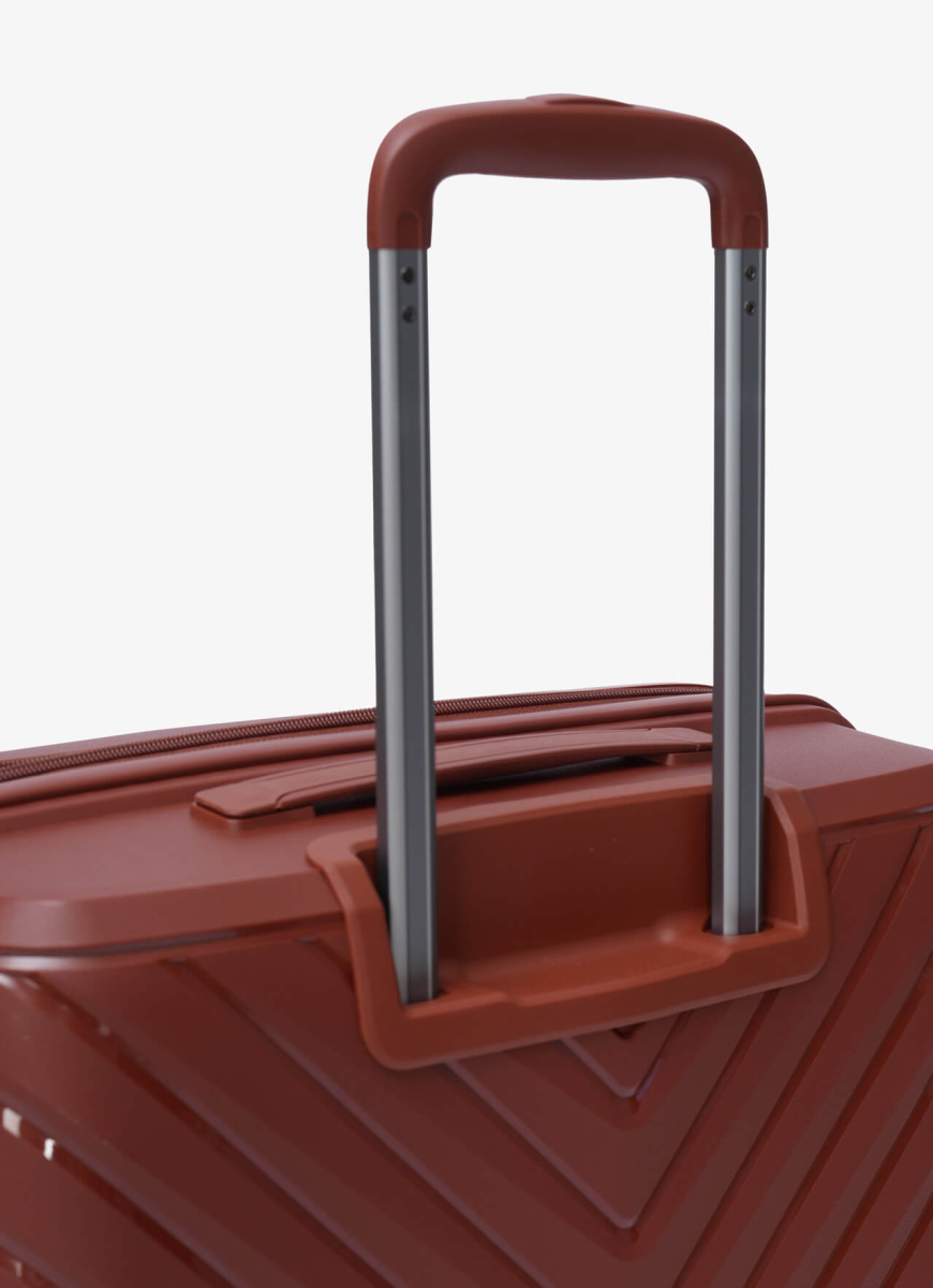 Валізи V&V Travel Invictus 8025 -55см бордо