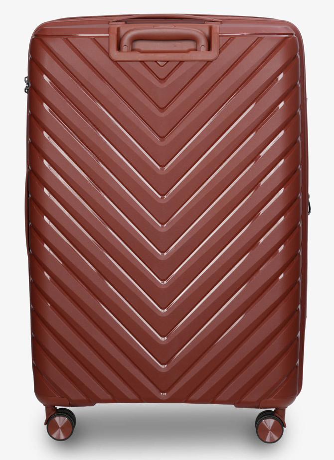 Валізи V&V Travel Invictus 8025 -75см бордо