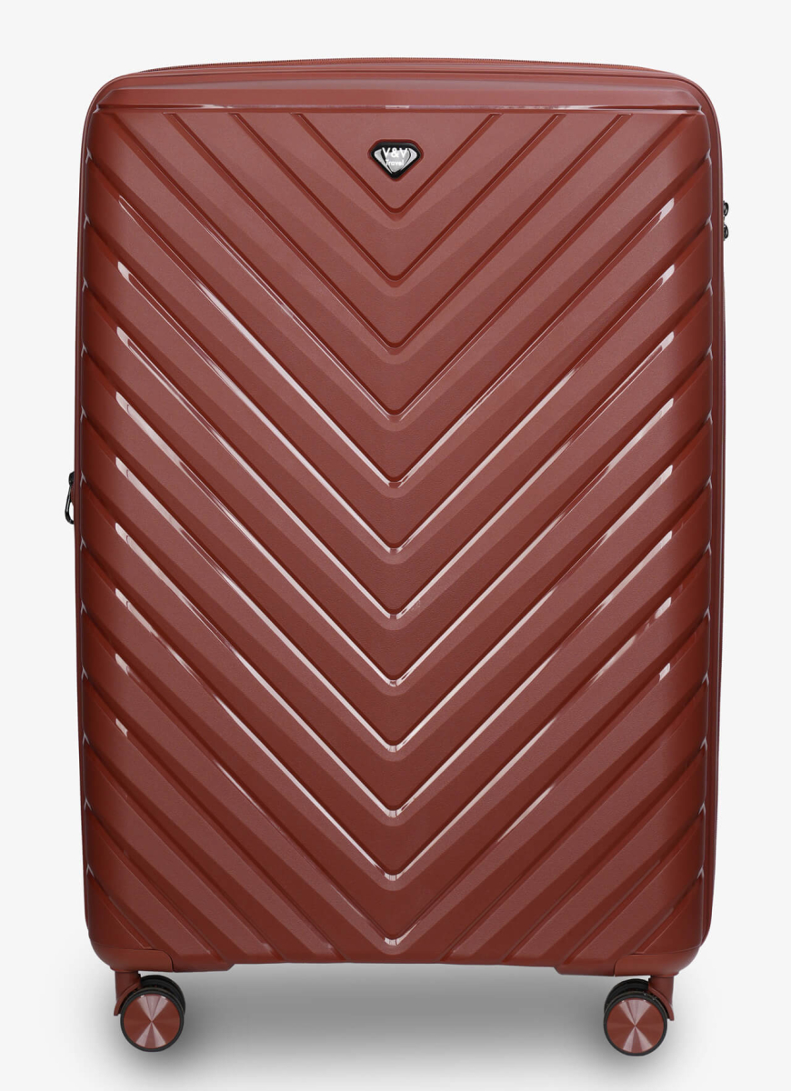 Валізи V&V Travel Invictus 8025 -75см бордо