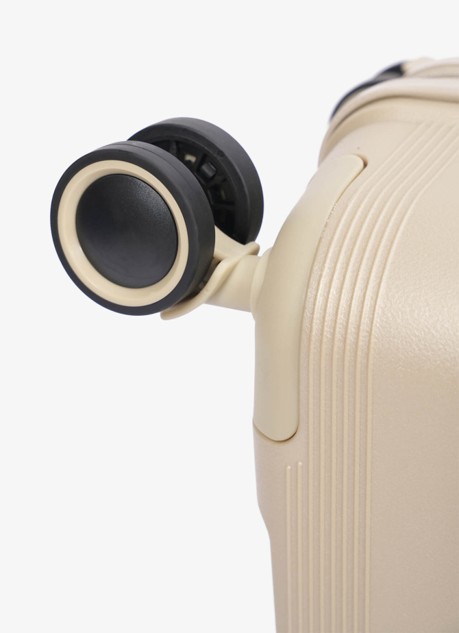 Валіза V&V Travel Metallo 8023-75 Сhampagne