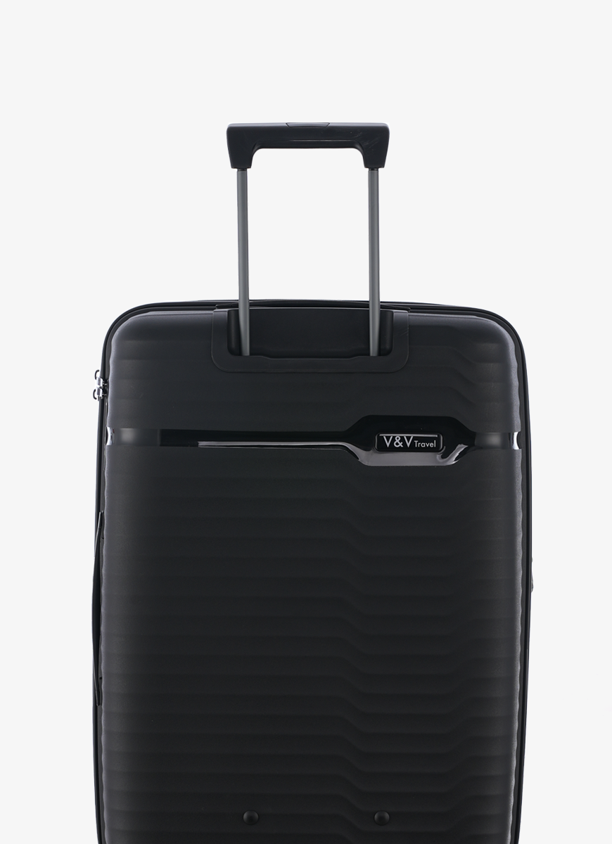 Suitcase V&V Travel Summer Breeze 8018 55cm Black