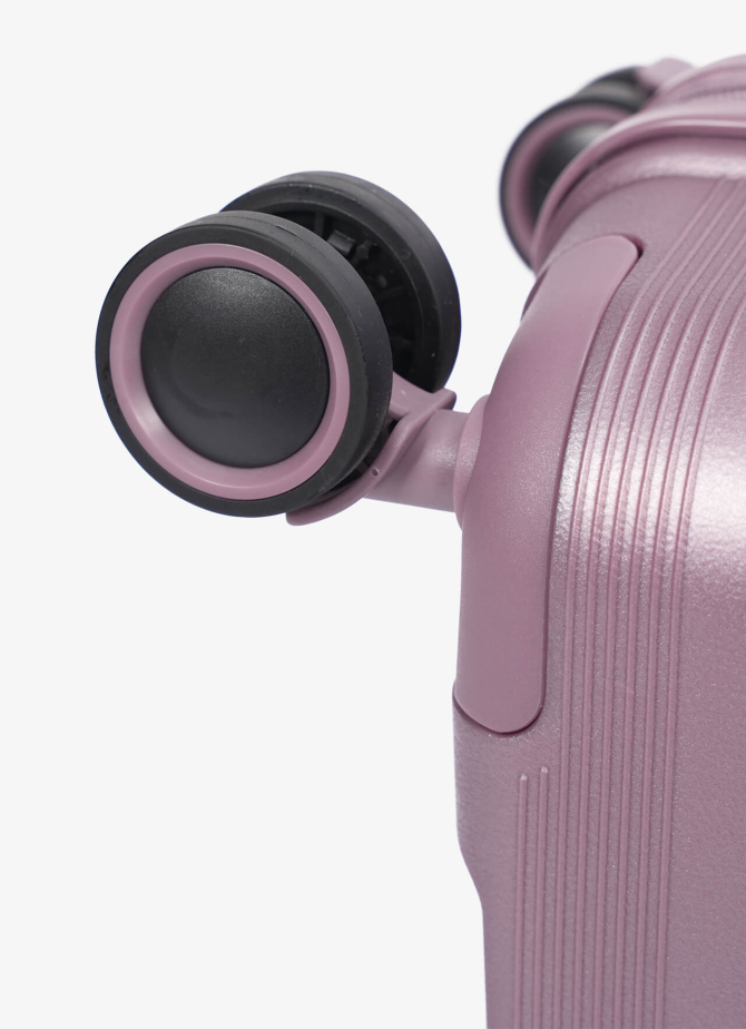 Suitcase V&V Travel Metallo 8023-55 Violet