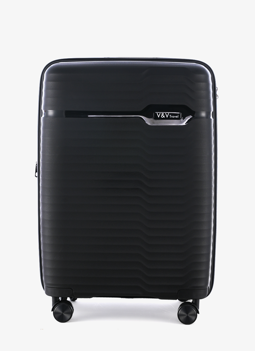Suitcase V&V Travel Summer Breeze 8018 55cm Black