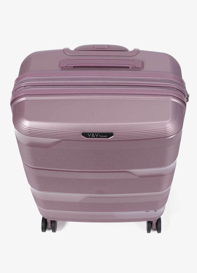 Zestaw 3 walizek V&V Travel Metallo 8023 - 3 Piece Set - Violet