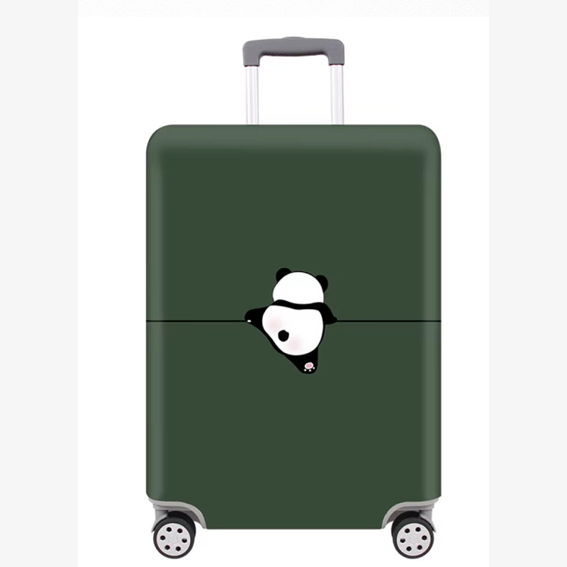 Obal na kufr V&V Accessories Cover  L Khaki panda