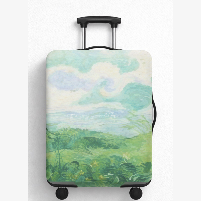 Obal na kufr V&V Accessories Cover  L Green field