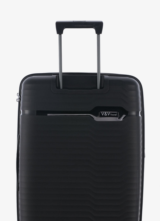Suitcase V&V Travel Summer Breeze 8018 65cm Black