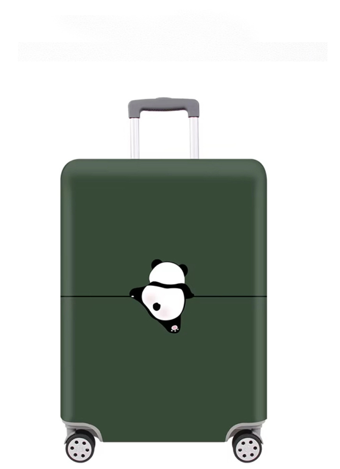 Pokrowiec na walizkę V&V Accessories Cover М Khaki Panda