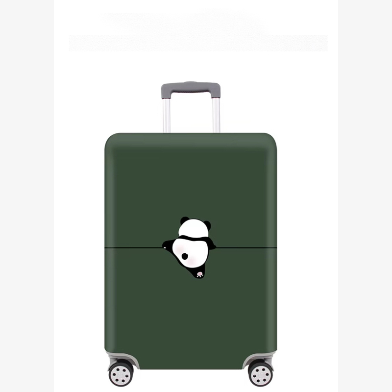 Чохол на валізу V&V Accessories Cover М Khaki Panda