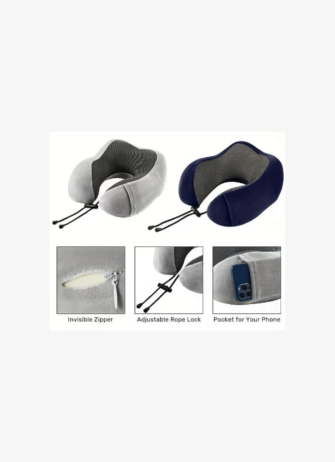 Travel Pillow V&V set Black