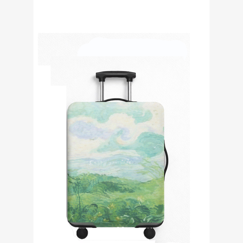 Obal na kufr V&V Accessories Cover S Green field