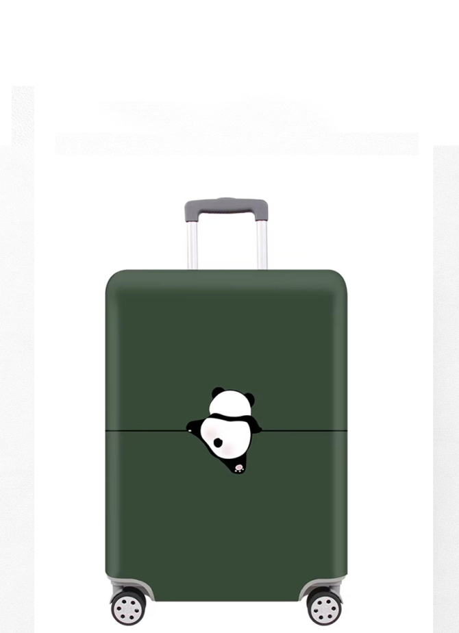 Obal na kufr V&V Accessories Cover S Khaki Panda
