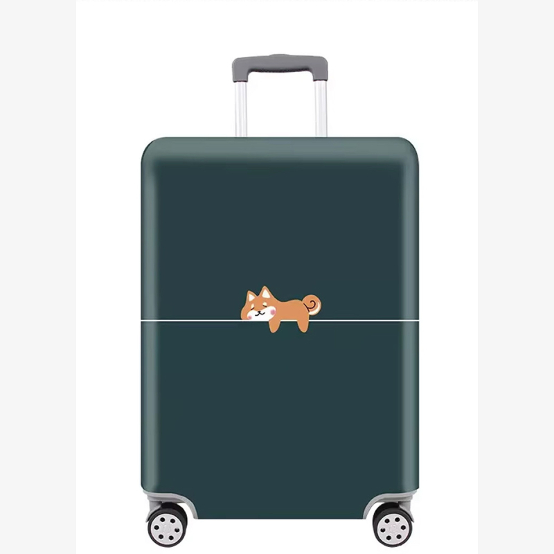 Obal na kufr V&V Accessories Cover XL Green cat