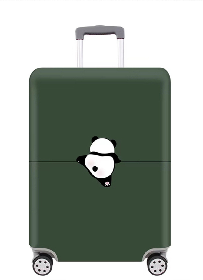 Чохол на валізу V&V Accessories Cover XL Khaki Panda