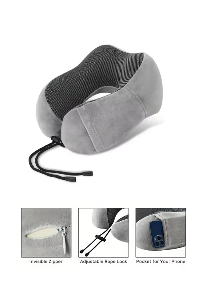 Travel Pillow V&V set grey