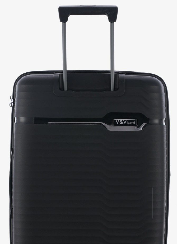 Валіза V&V Travel Summer Brave 8018-75 Black