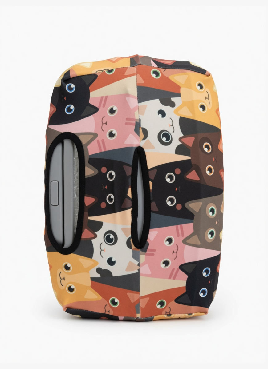 Obal na kufr V&V Accessories Cover S many cats